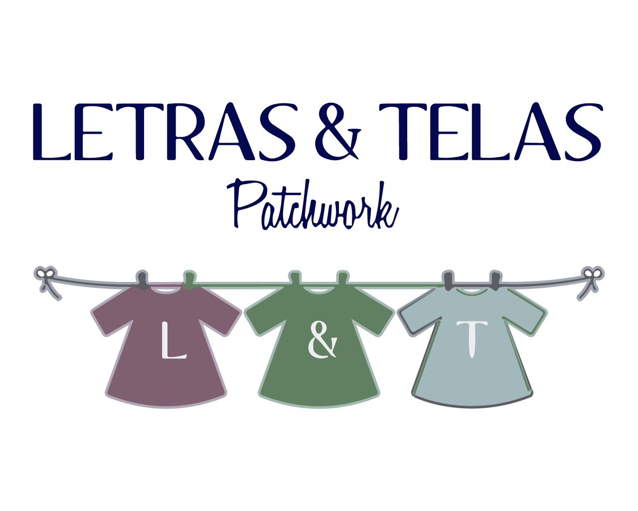 LETRAS Y TELAS - Logo color